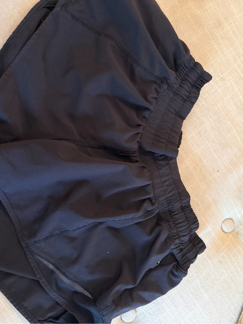 Black Athletic Running Shorts Lululemon